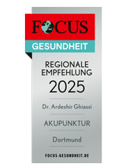Auszeichnung Focus Gesundheit Akupunktur 2025