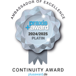 Auszeichnung Praxis Plus Award Platin